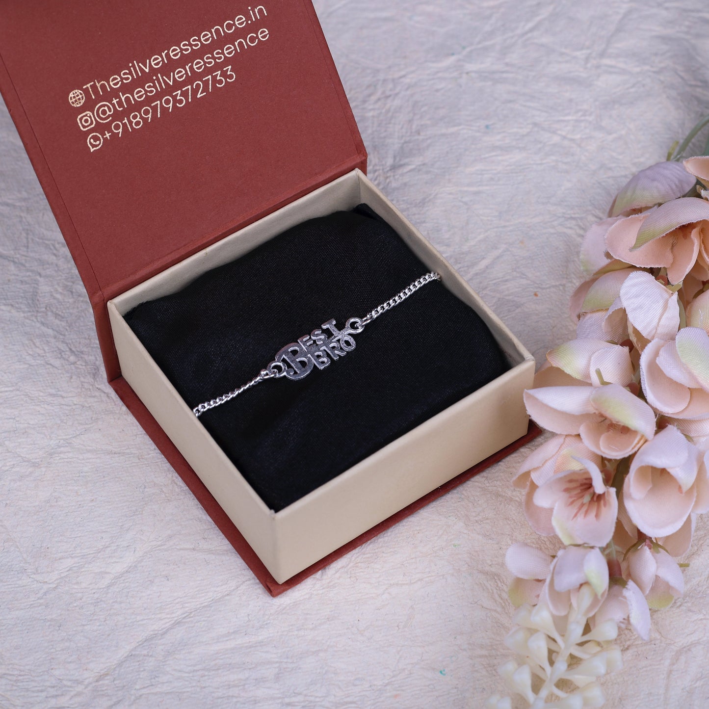 Best Bro Silver Rakhi For Men