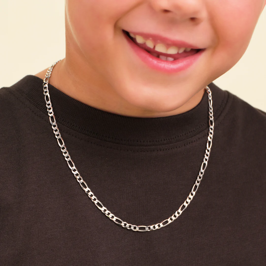 Silver Figi Chain For Boy - The Silver Essence