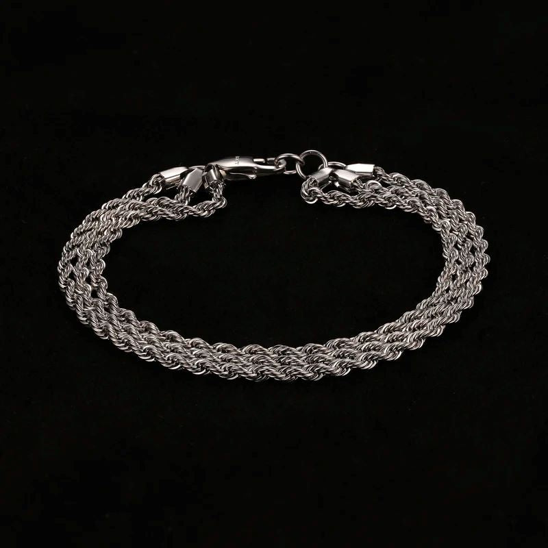 Sequel Silver Bracelet For men