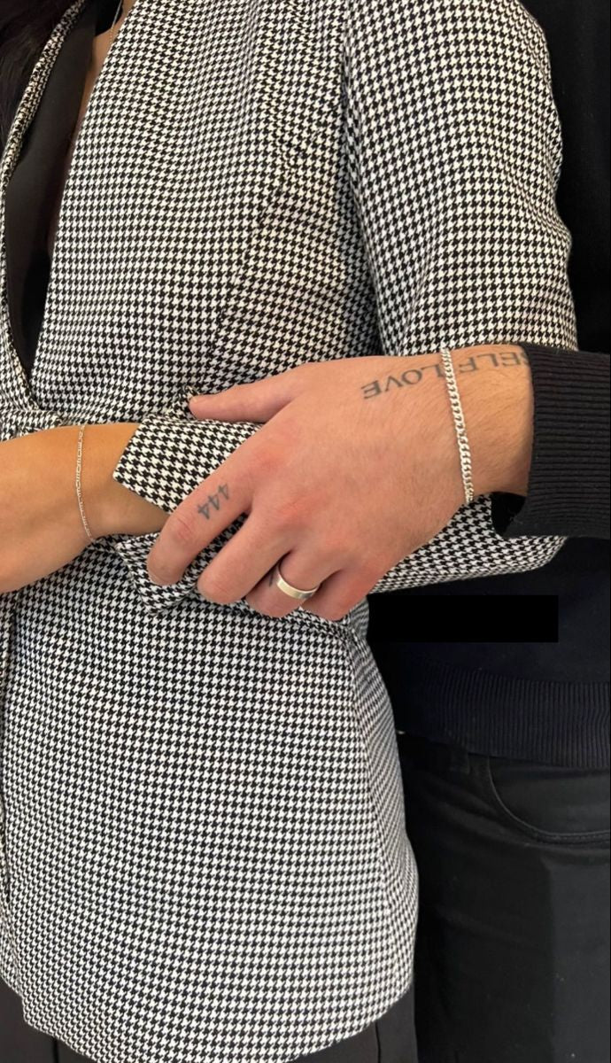 Cuba Duo Silver Couples Bracelets