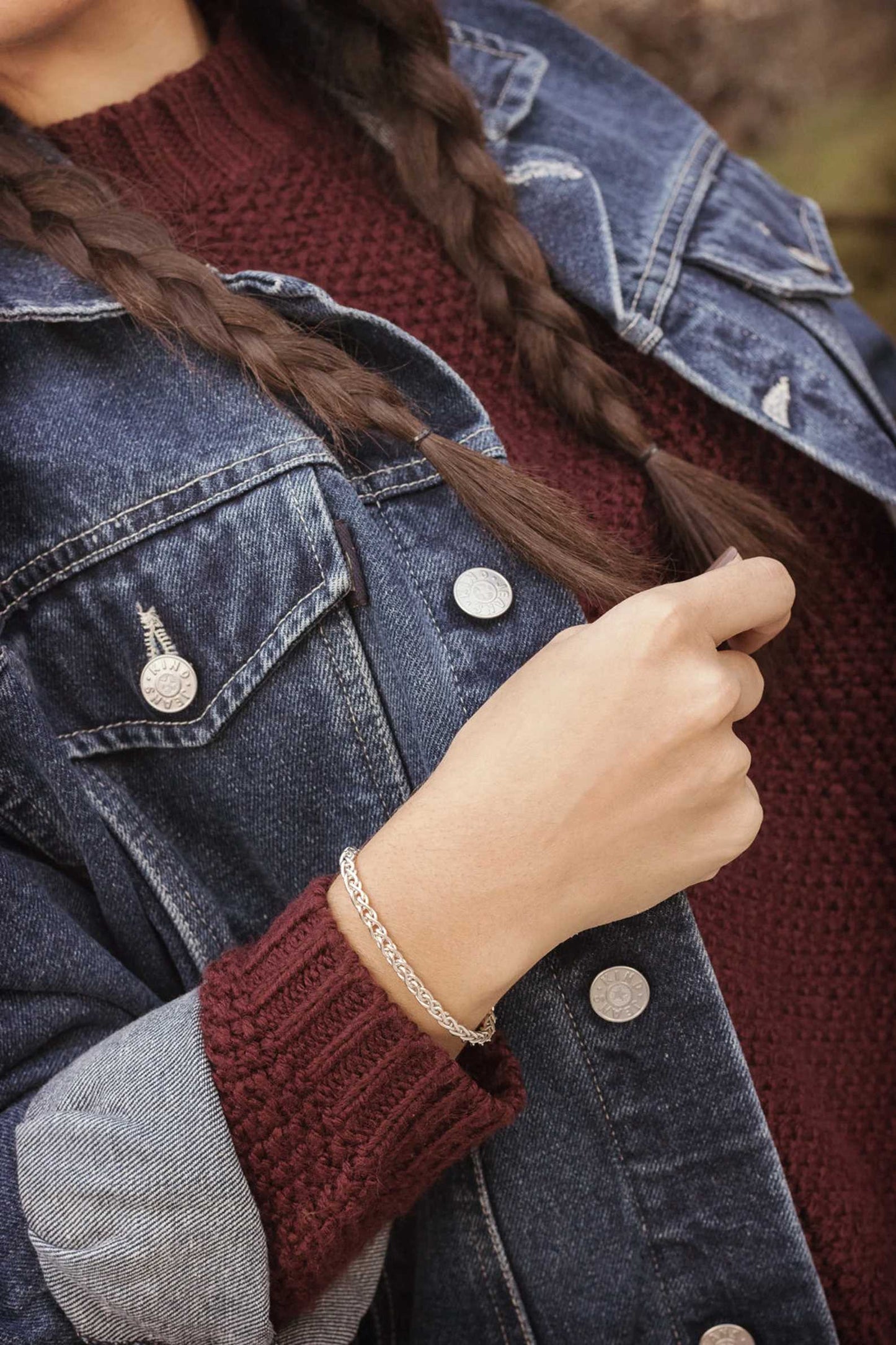 Spiga Chain Silver Bracelet for women