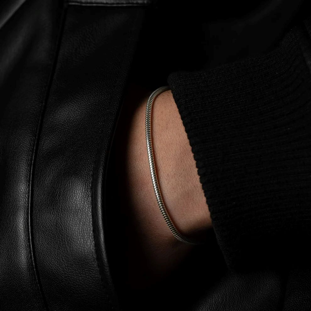 Rome Silver Bracelet For Men