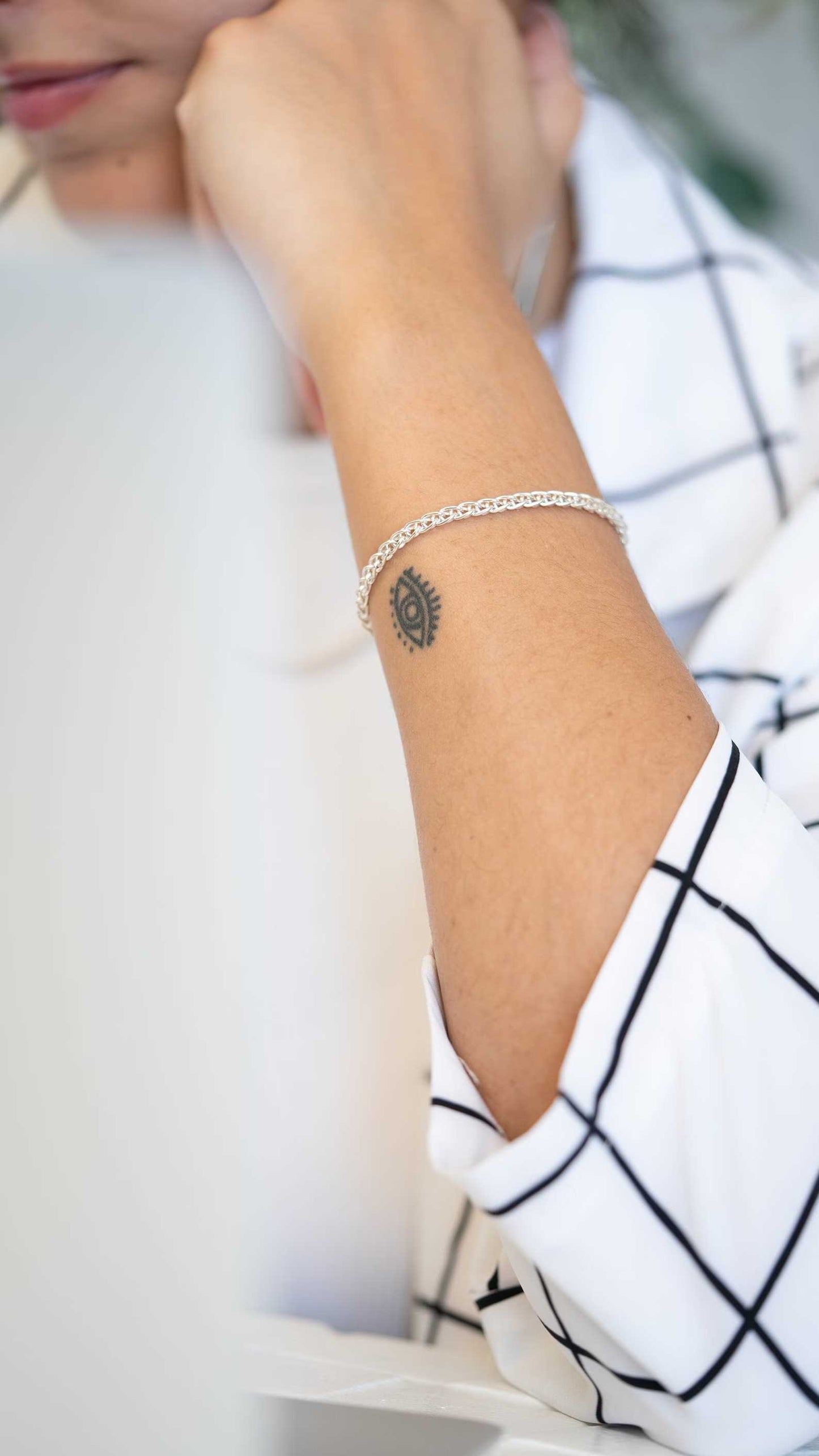 Spiga Chain Silver Bracelet for women