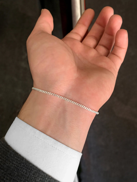 Cubi Silver Elegance Bracelet For Men