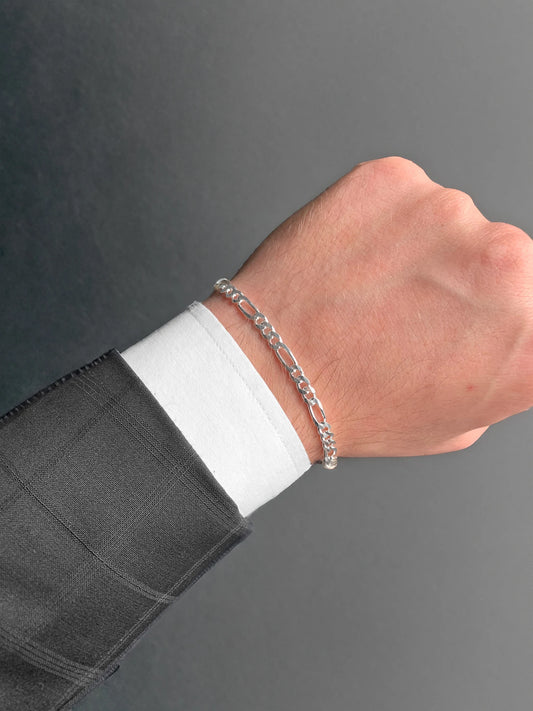 Figi Silver Elegance Bracelet For Men