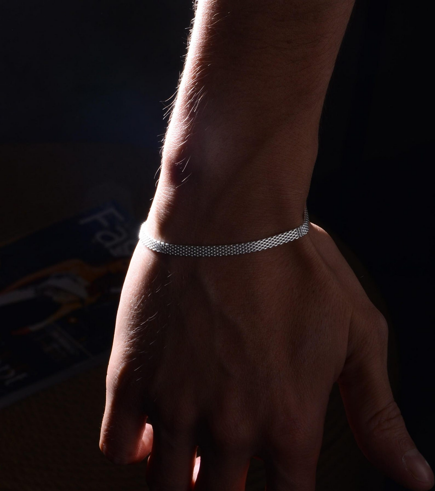 Demine Silver Bracelet for men