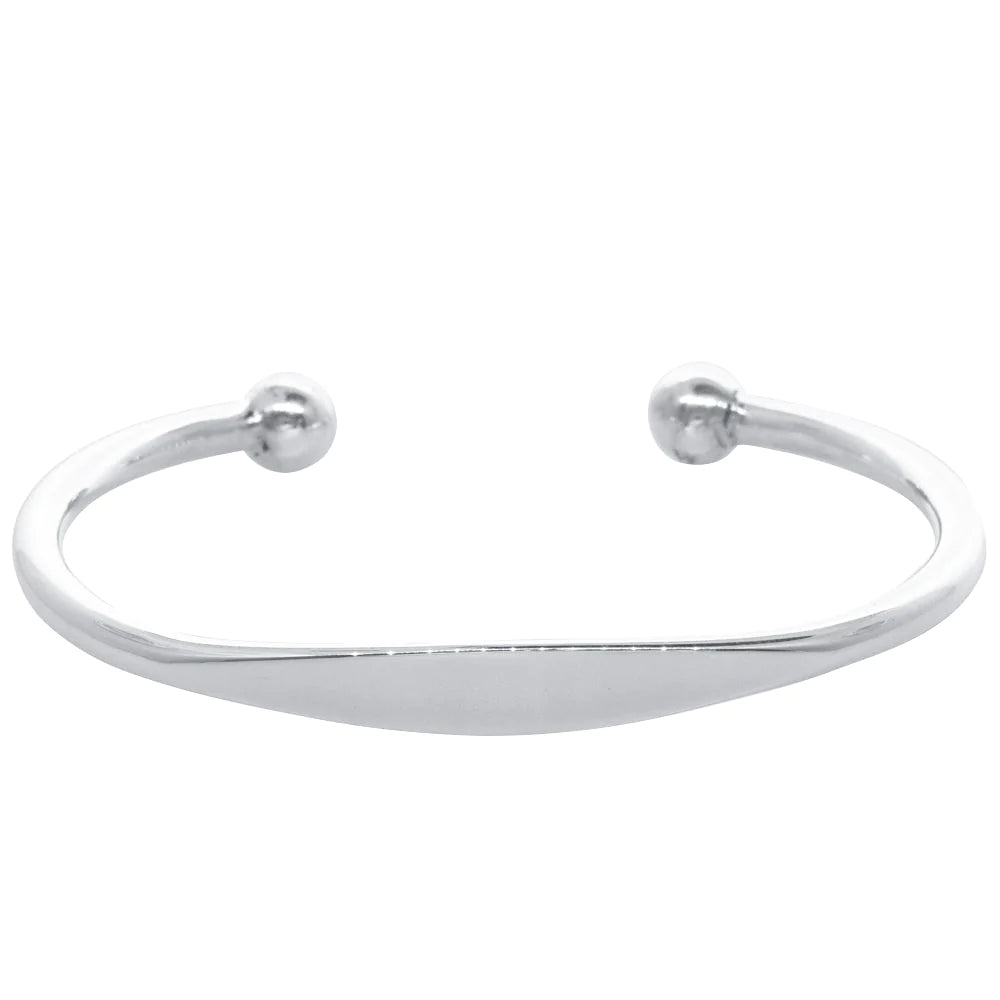 Triep Men's Silver Cuff ( Kada )