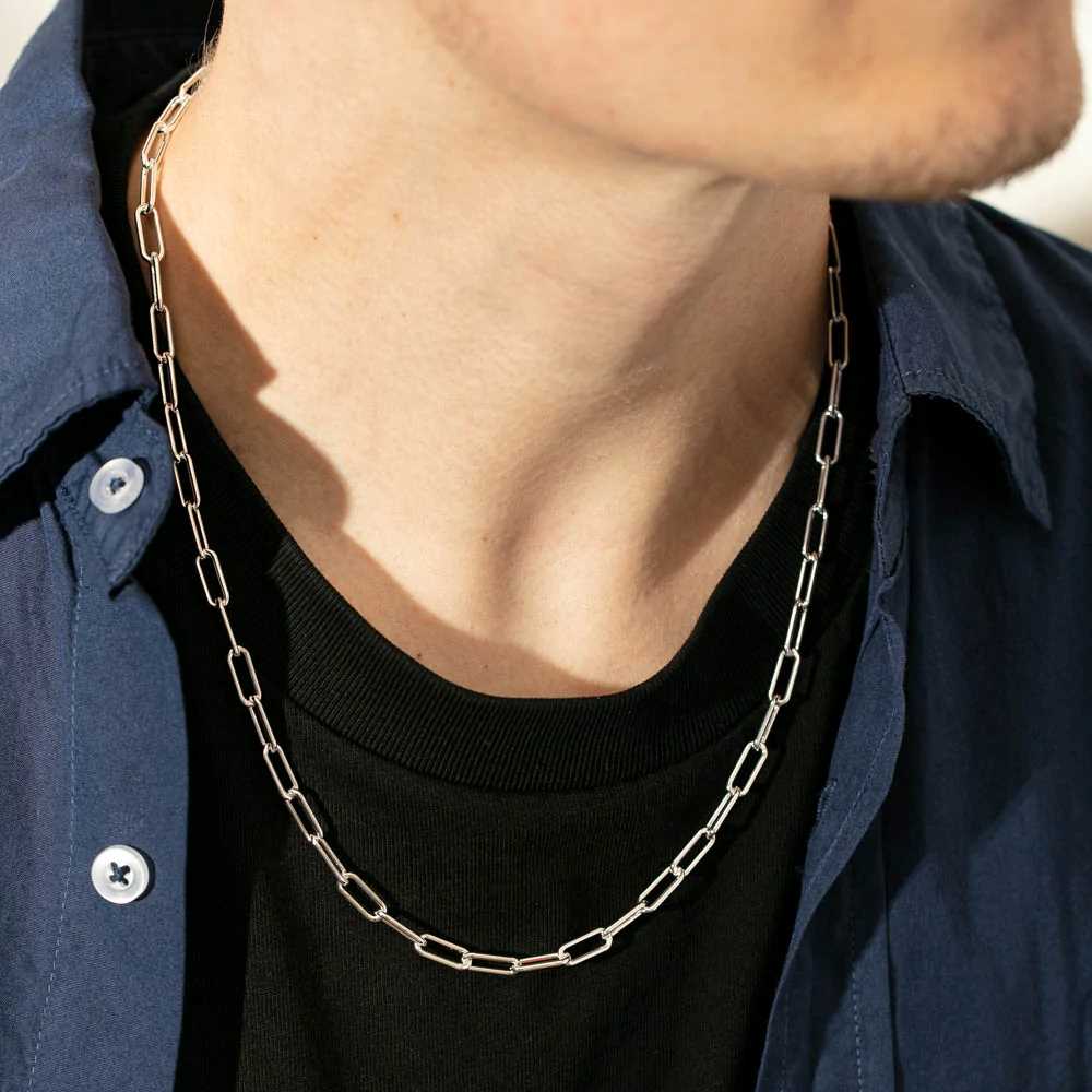 Silver Chain Not Rope Rope Curv Silver Chain for men – The Silver Essence