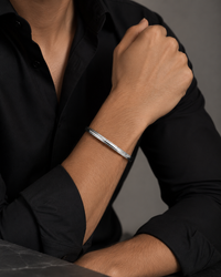 Classic Groove Bangle for Men