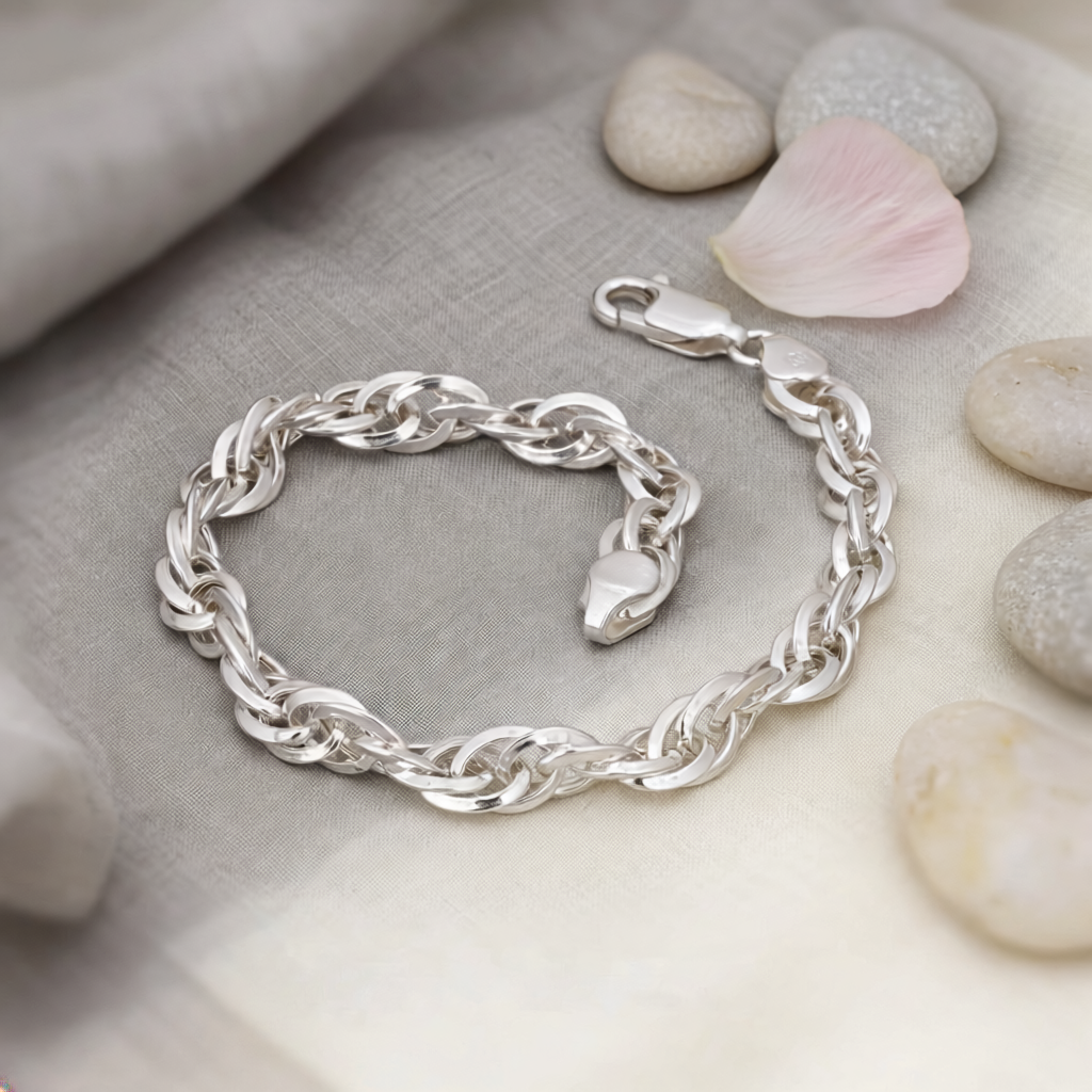 Luxe Silver  Bracelet For Men