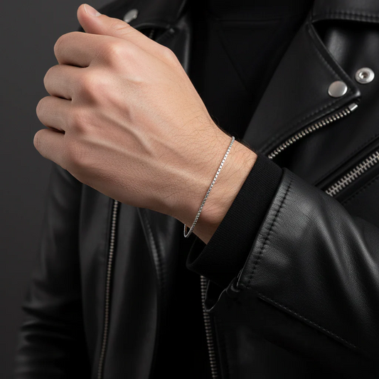 Square Box Chain Bracelet