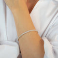 Wheat Chain Silver Bracelet For Women