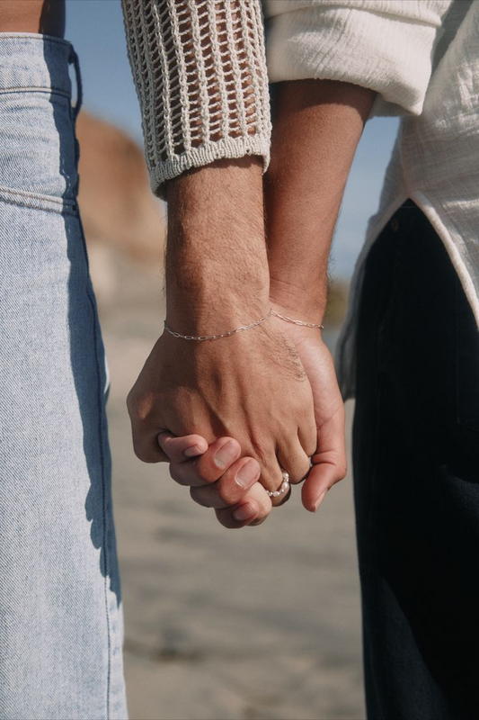 Livi Duo Silver Couples Bracelets