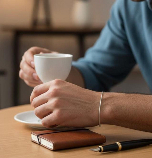 Rikoi Silver Bracelets For Men