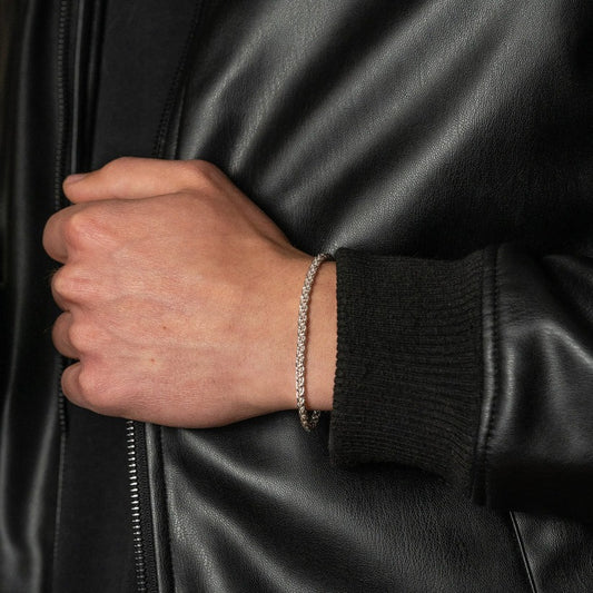 Spiga Men's Silver Bracelets - The Silver Essence