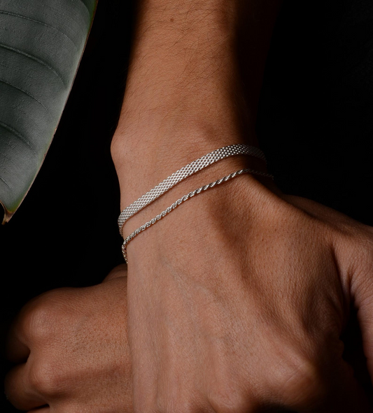 Demine Silver Bracelet for men