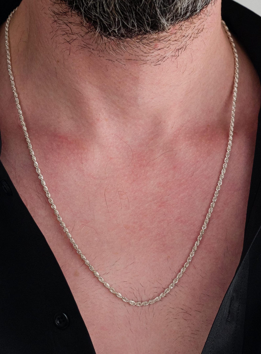 Rope Silver Chain