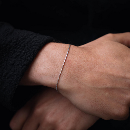 Square Box Chain Bracelet