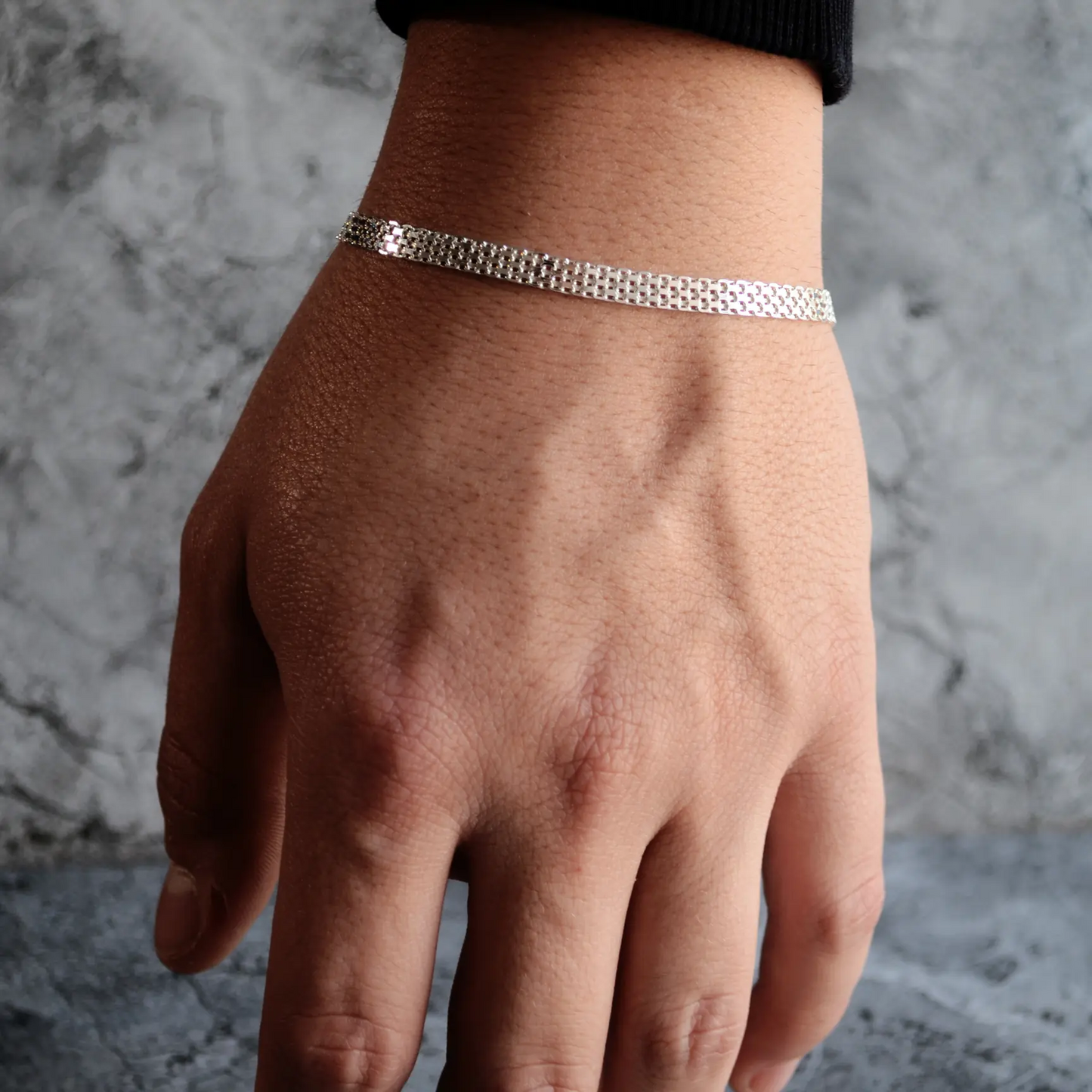 Demine Silver Bracelet for men